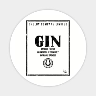 GIN / Shelby Company Ltd / Peaky Blinders Fanart Magnet